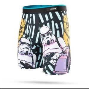 Stance Mens small-medium Star Wars boxers Chewbaca silky soft Storm trooper